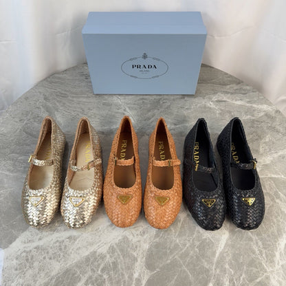 Pra 26s Ballerinas Brown Leather 635152