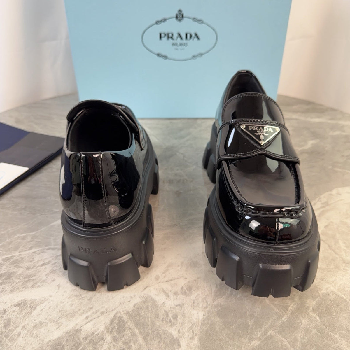 Pra 26s Loafer Black Patent Leather 635166