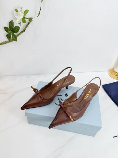 PRA 26SS Slingback 55 Brown Cowhide 592404