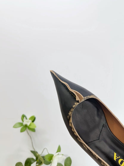 PRA 26SS Pump 55 Black Cowhide 592414