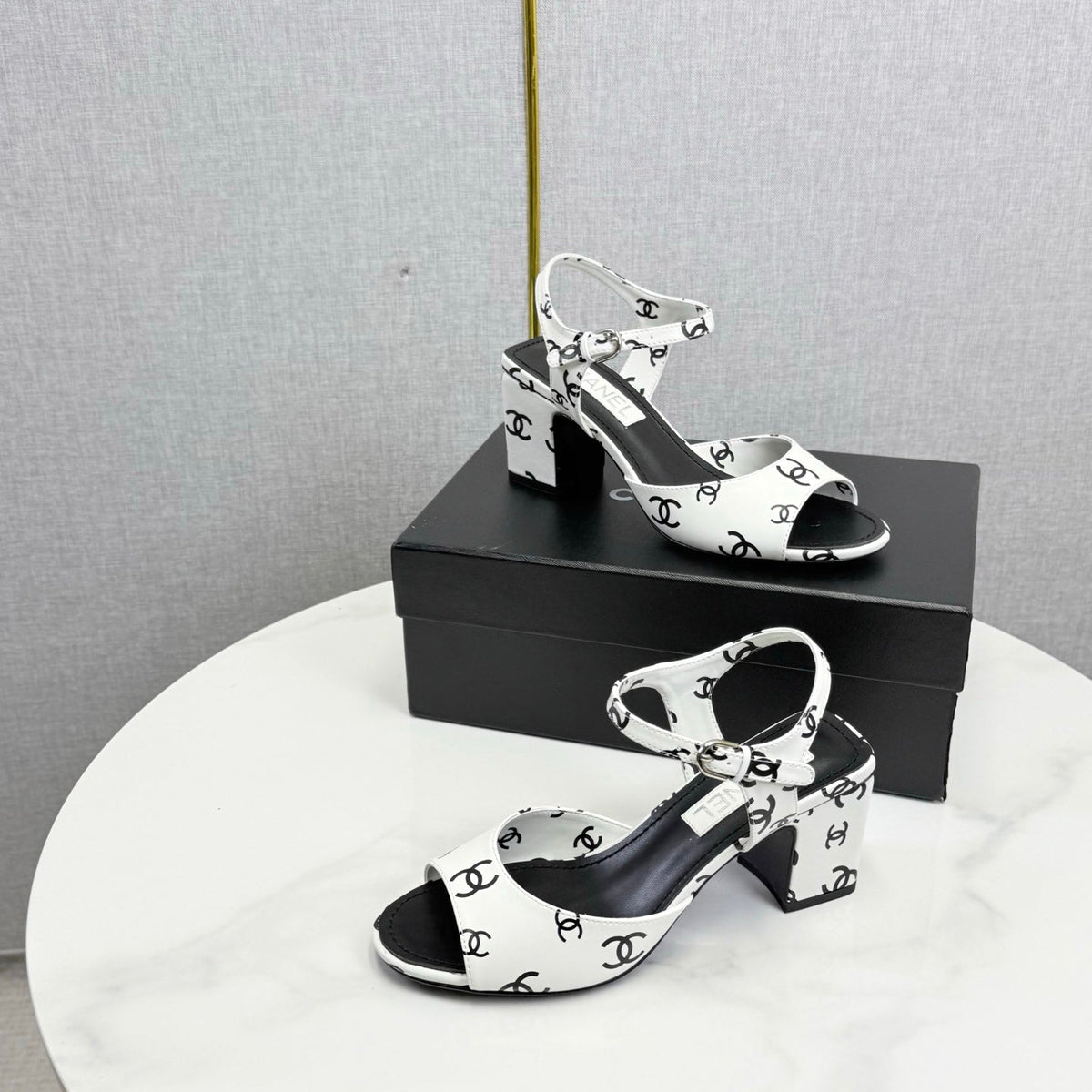Chanel 2026 Slingback Sandals Sheepskin 801510