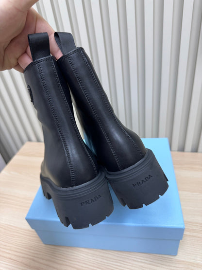 PRA Martin boots black sheepskin 443650