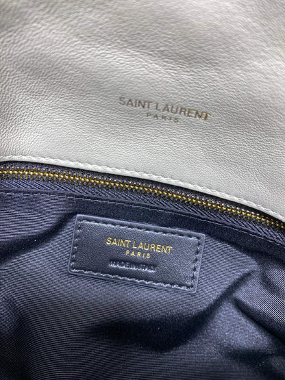 PUFFER TOY 23 IN WHITE LAMBSKIN GOLD HARDWARE