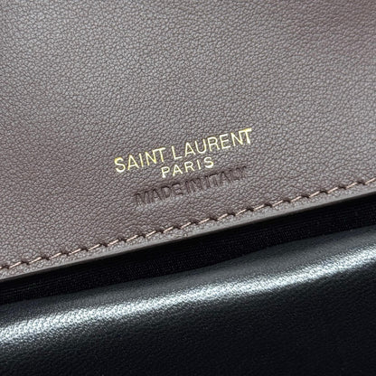 YSL Loulou Bag 29cm Coffee Suede 285667