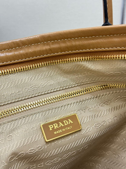 Prada Bonnie Extra-Large 42cm Brown Calfskin