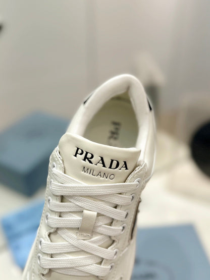 PRA DOWNTOWN NAPPA SNEAKERS WHITE CALFSKIN