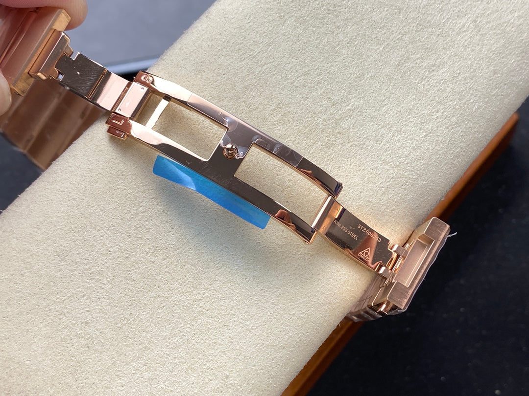 Omega Constellation Co-Axial Master Chronometer 41 mm Rose Gold Steel Blue Dial