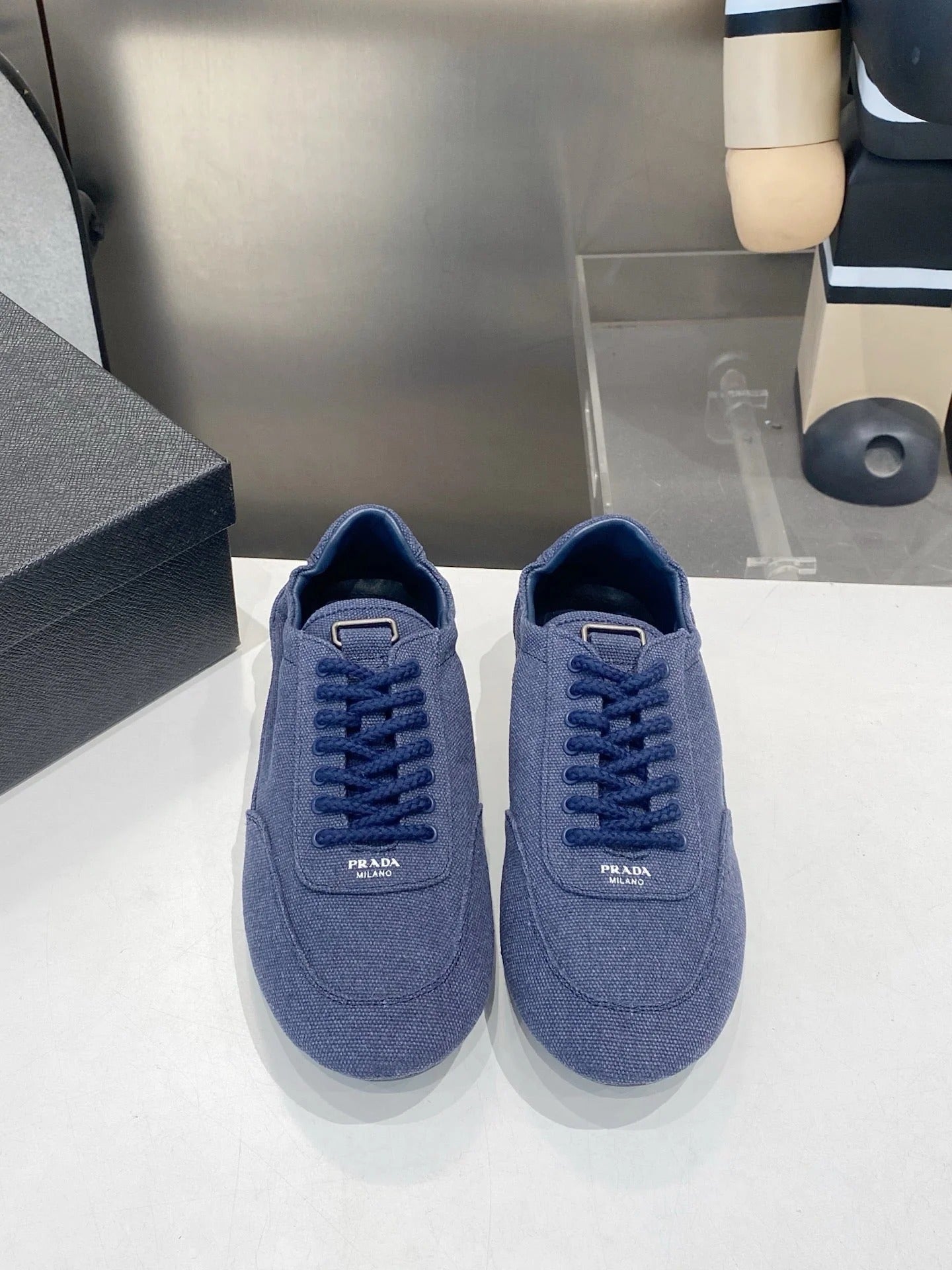 PRA 26S Casual Sneaker Dark Blue Canvas 628551