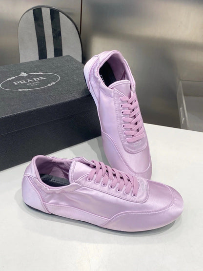 PRA 26S Casual Sneaker Baby Pink Satin 628550