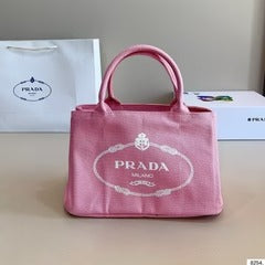 CANAPA TOTE BAG 29 IN BABY PINK DENIM
