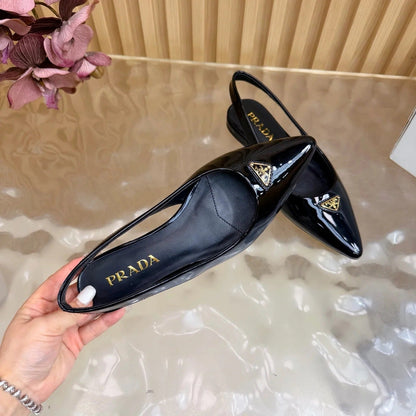 Prada 2026 Slingback Patent Leather 854174