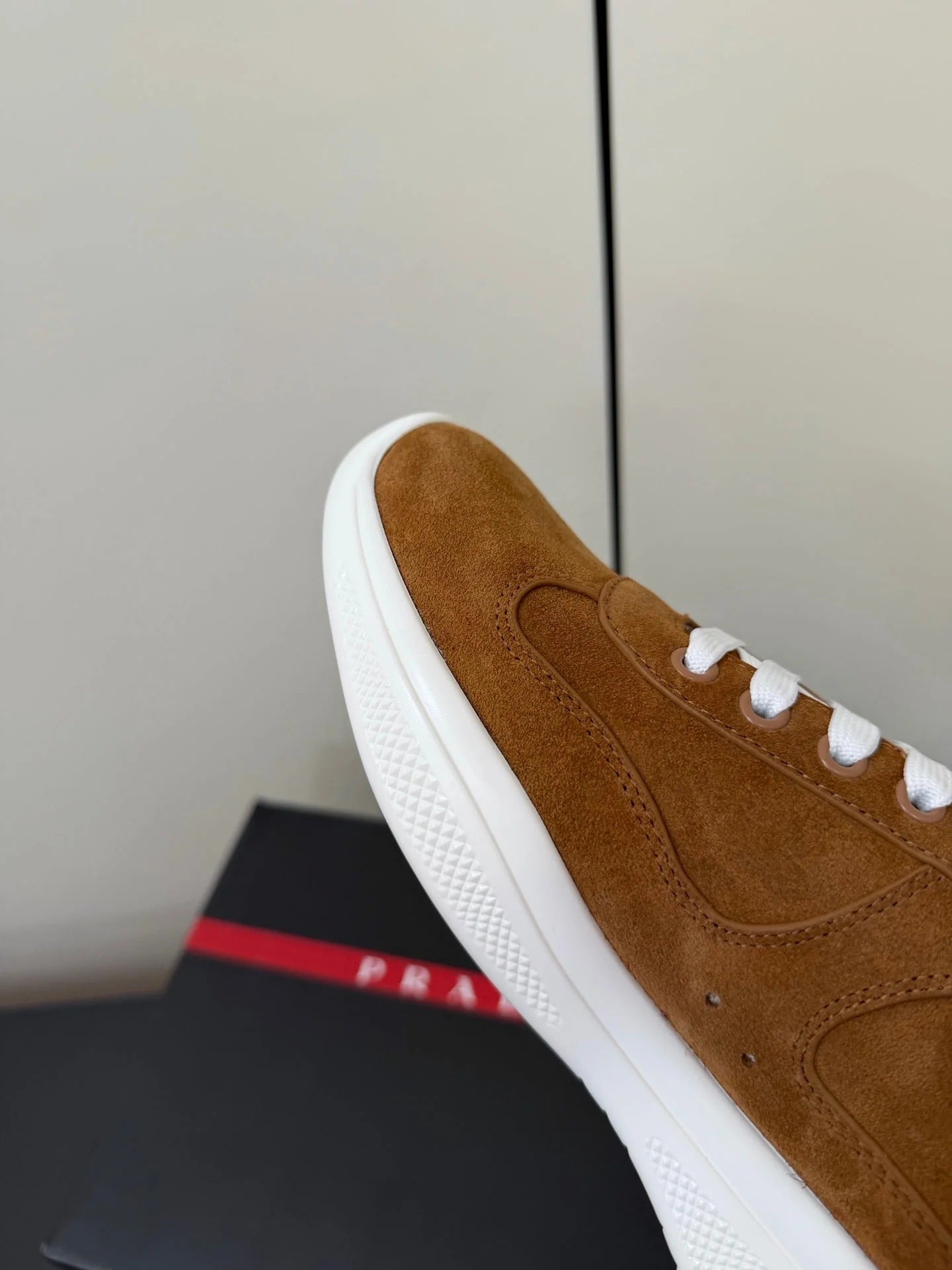 PRA 26S Casual Sneakers Brown Suede Leather 618915